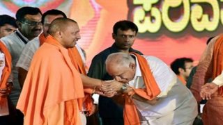 Congress Takes a Dig at Former Karnataka CM BS Yeddyurappa, Asks Him to Stop Bowing Before Outsiders After BJP Loses Yogi Adityanath's Home Seat Congress Takes a Dig at Former Karnataka CM BS Yeddyurappa, Asks Him to Stop Bowing Before Outsiders After BJP Loses Yogi Adityanath's Home Seat