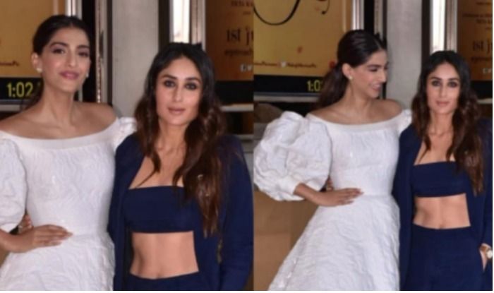 Veere Di Wedding Trailer Launch Kareena Kapoor Khan Flaunts Sexy Midriff Sonam Kapoor Turns