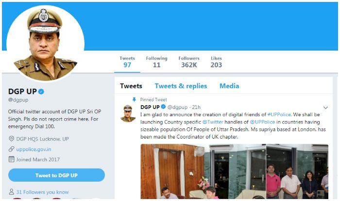 Teen creates UP DGP's fake Twitter handle, orders to expedite probe in case involving brother