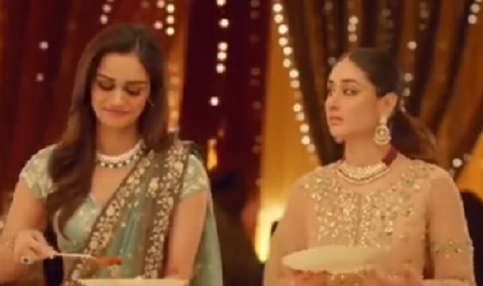 Manushi Chhillar steals the limelight from Kareena Kapoor in new commecial