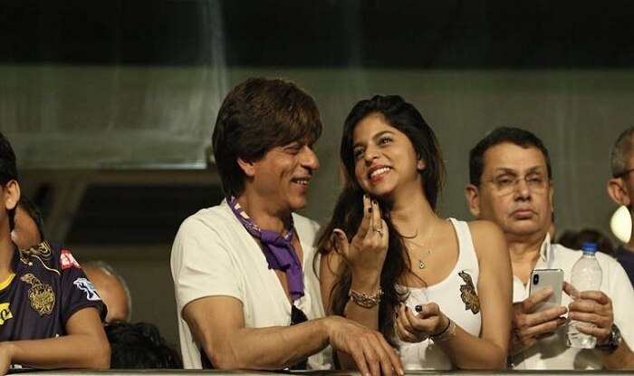 Shah Rukh Khan and Suhana Celebrate As Their Team Beats Bangalore Hands Down Shah Rukh Khan and Suhana Celebrate As Their Team Beats Bangalore Hands Down