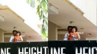 Taimur Ali Khan SPOTTED Crying At The Balcony And We Wonder Why? Taimur Ali Khan SPOTTED Crying At The Balcony And We Wonder Why?