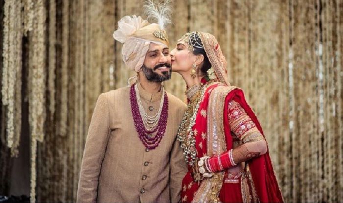 Image result for unseen pictures of sonam kapoor anand ahuja wedding