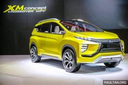 Mitsubishi XM crossover MPV begins testing in Indonesia; could come to India soon