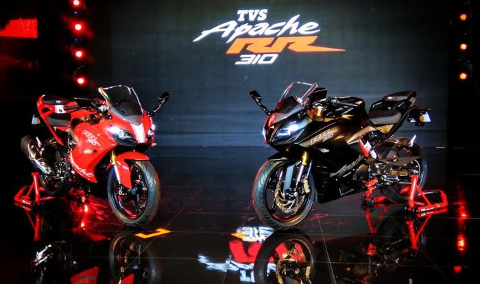 TVS Apache RR 310 launched in India