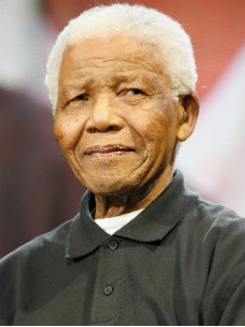 1st black president of south africa