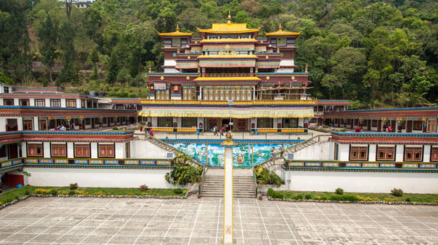 Sikkim_Gangtok_Ranka-(Lingdum-or-Pal-Zurmang-Kagyud)-Monastery-in-Gangtok