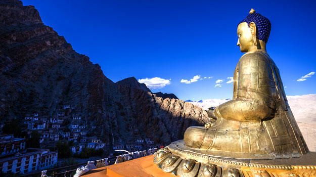 Leh_HemisMonastery_BuddhaStatue