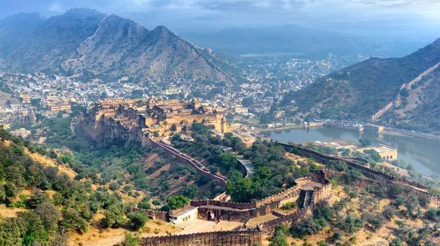 Amber Fort from above