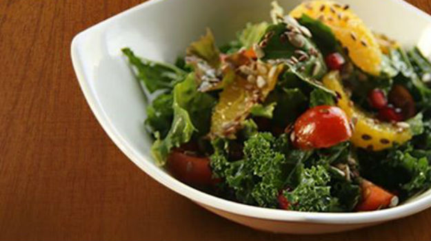 The Salad bar and Walnut Cafe