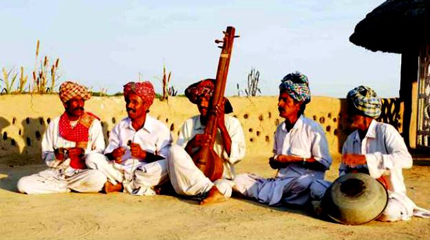 Performers at Rann Utsav