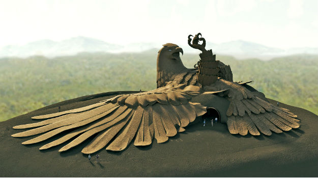 Jatayu Nature park sculpture