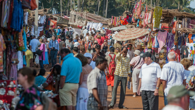 Goa-crowd