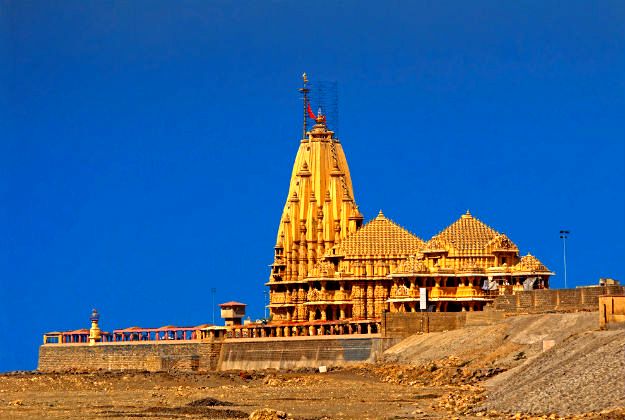 Somnath temple in Gujarat