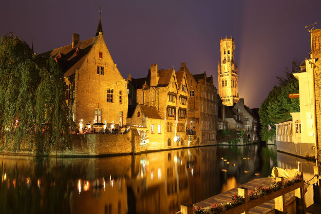Rozenhoedkaai in Brugge