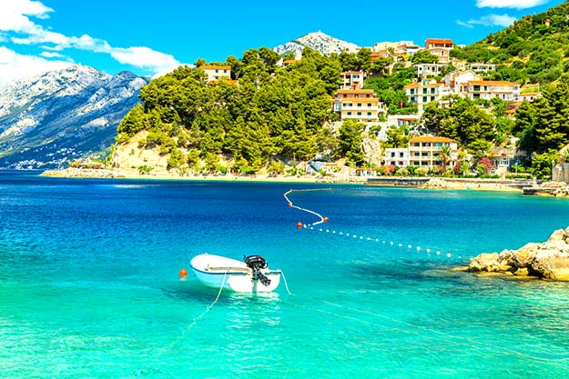 Croatia-Brela-beach-Dalmatia