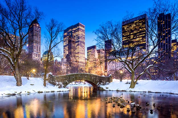 Gapstow bridge at Central Park
