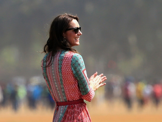 Kate Middleton in Mumbai, India