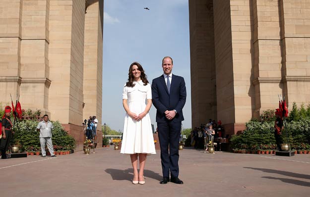 prince william and kate in delhi