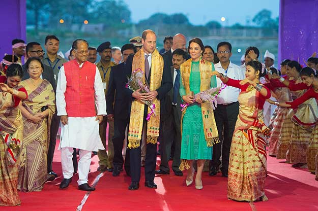 Will and Kate in Assam