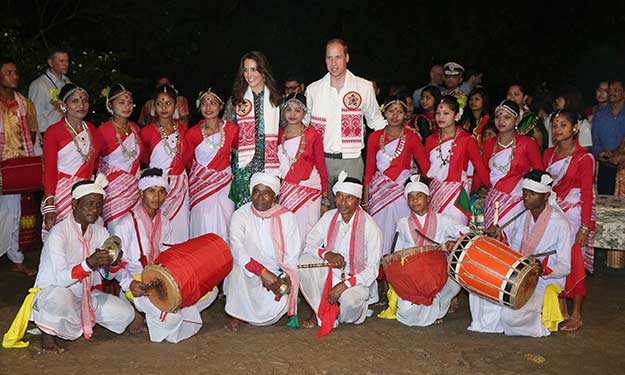 Will and Kate in Assam