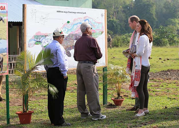 Will and Kate in Assam