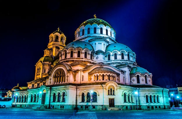 Alexander Nevski Cathedral in capital of Bulgaria Sofia
