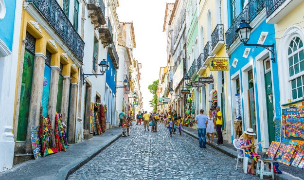 Historic Centre of Salvador Bahia in Brazil
