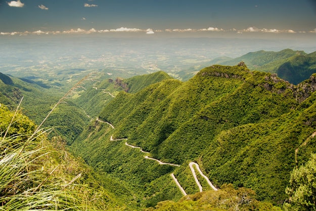 Rio do Rastro mountain road Santa Catarina Brazil