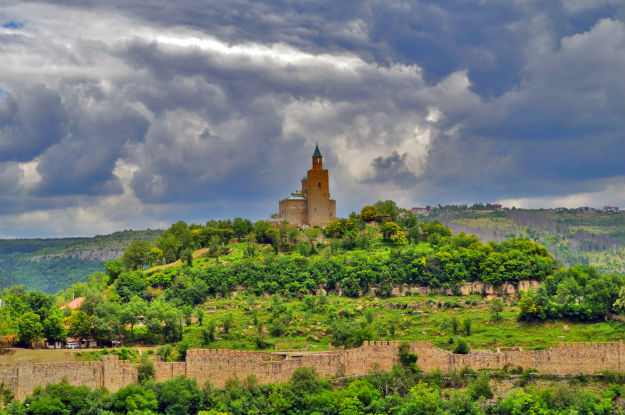 Tsarevets fortress in Veliko Turnovo- Bulgaria