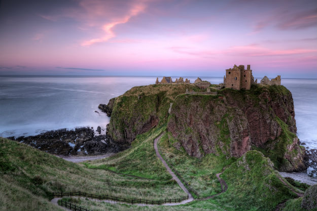 Dunnottar Castle in Scotland