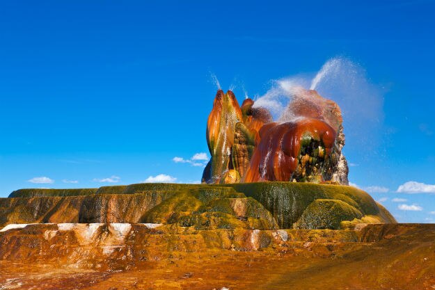 Fly geyser - Nevada USA