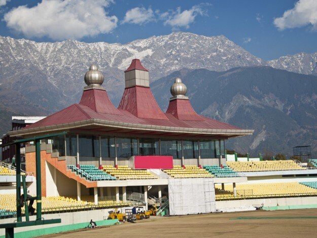 Beautiful dharmashala stadium