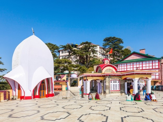 Kali Bari Temple is s famous pilgrim centre in Shimla, Himachal Pradesh state of India