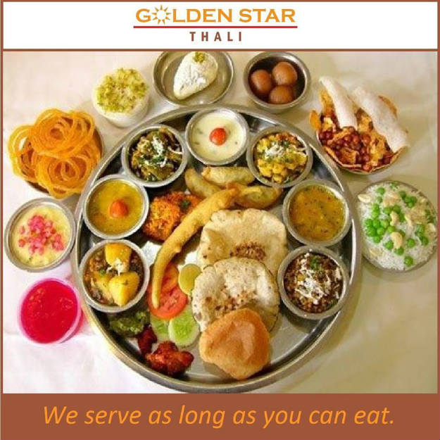 golden star thali