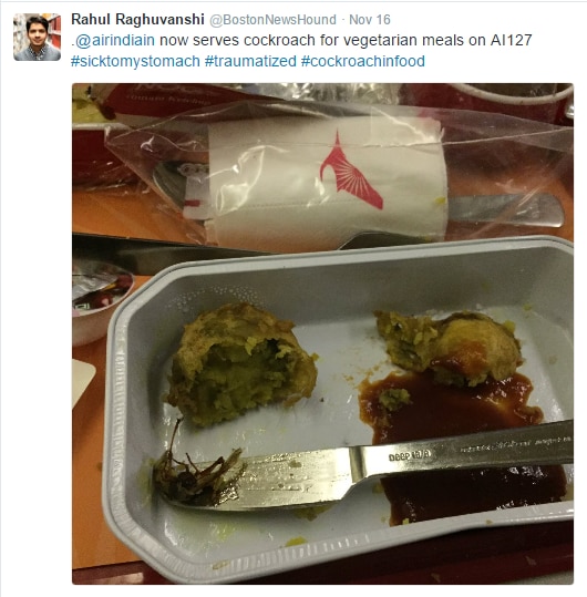Cockroach tweet