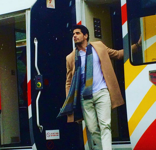 Sidharth Malhotra train