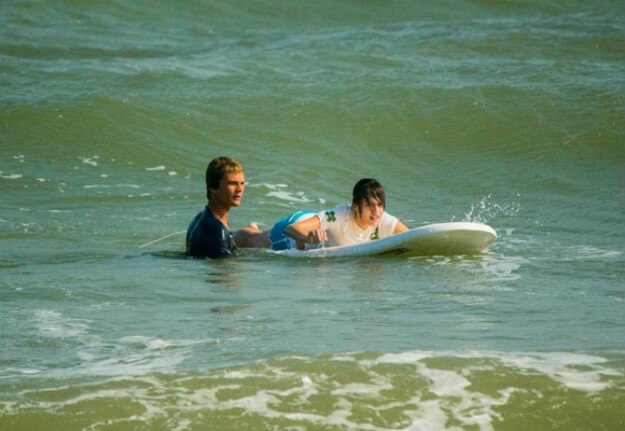 Hot, unseen photos of Hazel Keech surfing by the beach are all you need ...