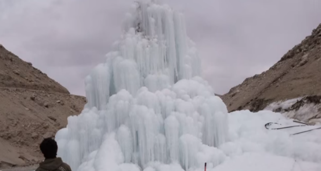ice stupas