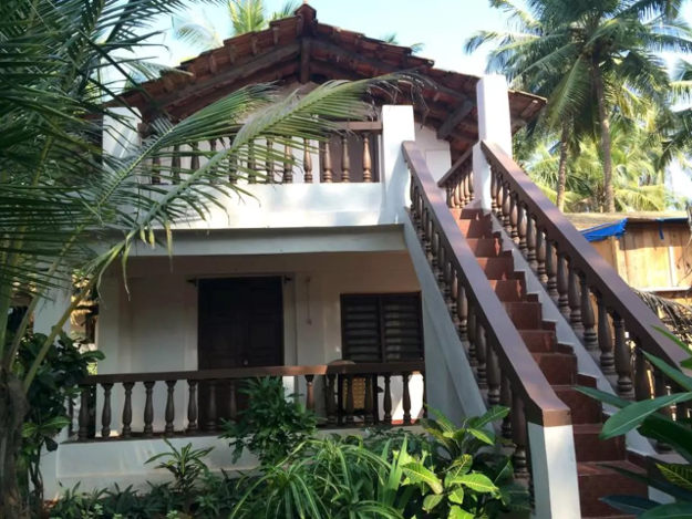Beach huts on Agonda