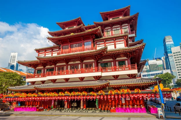 Buddha tooth relic temple