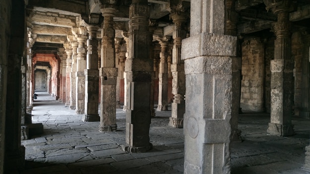 Bharat Mata temple in Devgiri fort, Aurangabad, built in the 11th century by Yadavas