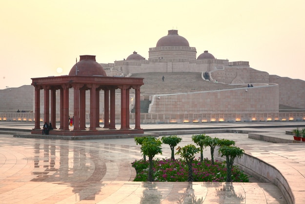 Sunset at Ambedkar Memorial Park
