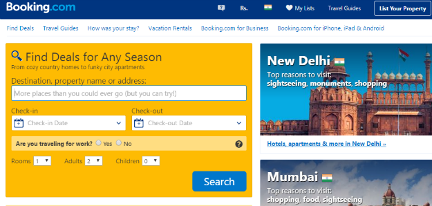 STAAH Data Puts Goibibo As Top Site For Hotel Bookings In India In 2017 -  STAAH Blog