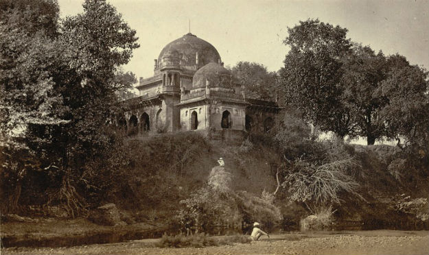 Burhanpur - a tomb in the 1980s