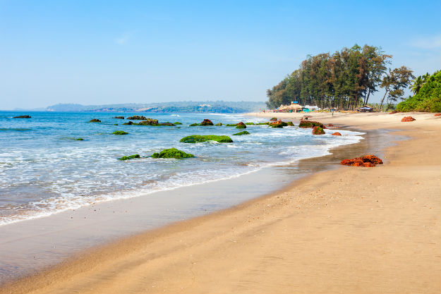 Keri Beach in north Goa