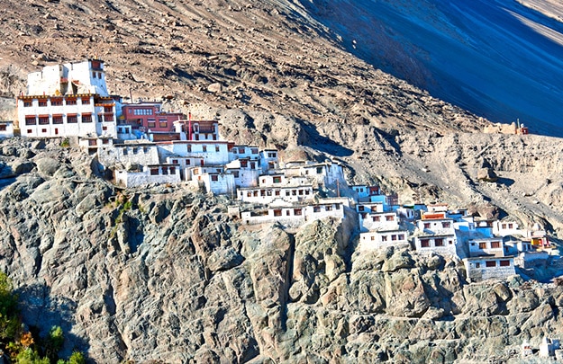 Splendid Diskit Monastery in Nubra Valley