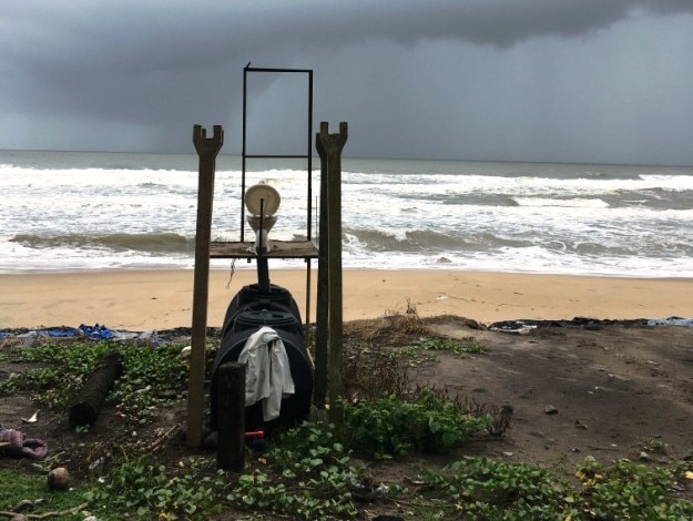Toilet at Keri Beach, Photograph Courtesy: Anand Shashikumar