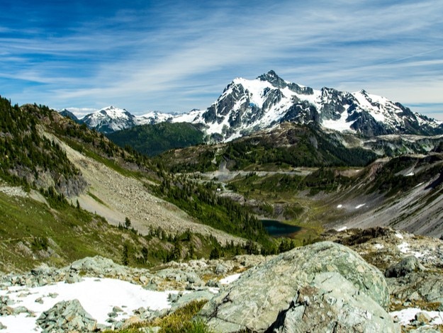 Mount Shukshan in Washington, USA, Photograph courtesy: Shutterstock