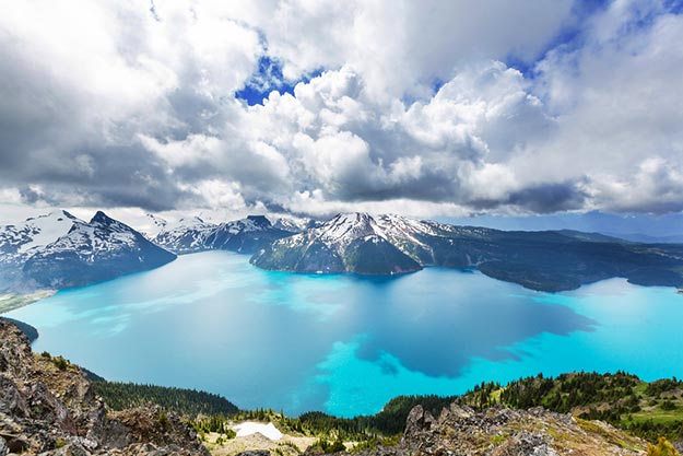 Garibaldi Lake in Canada